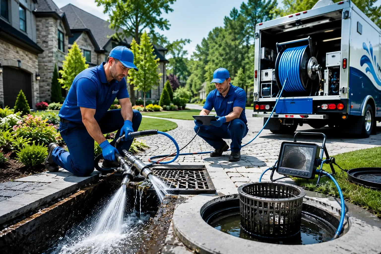 Local outdoor drain cleaning professionals in Utica, OH
