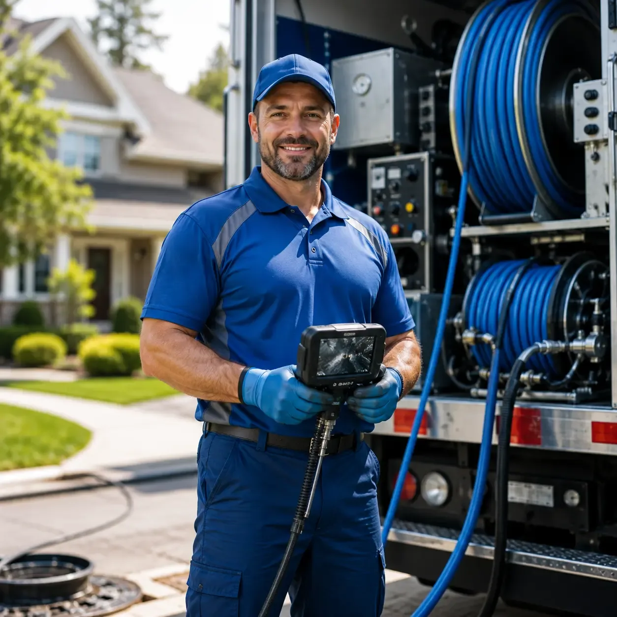 Local outdoor drain cleaning specialists in Utica, OH